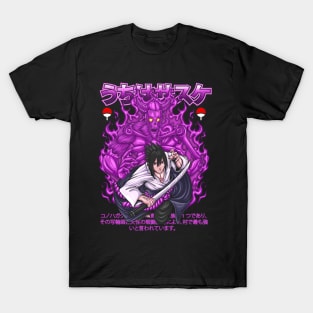 Sasuke Susanoo Anime Fanart T-Shirt